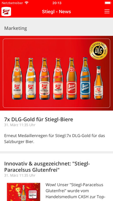 Emulate iPhone app MeiStiegl using MyAndroid