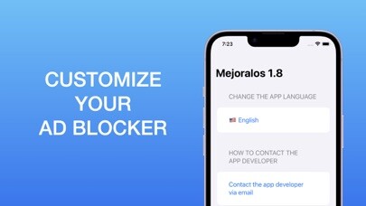 Emulate iPhone app Mejoralos: Custom Ad Blocker using MyAndroid Emulate iPhone app Mejoralos: Custom Ad Blocker using MyAndroid