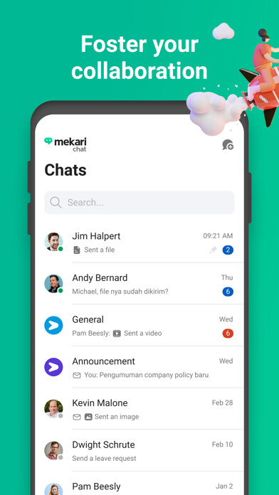 Emulate iPhone app Mekari Chat using MyAndroid Emulate iPhone app Mekari Chat using MyAndroid