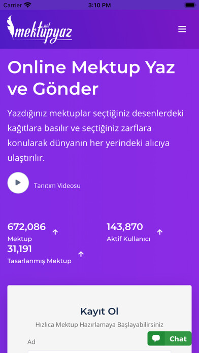 Emulate iPhone app Mektup Yaz ve Gönder using MyAndroid Emulate iPhone app Mektup Yaz ve Gönder using MyAndroid