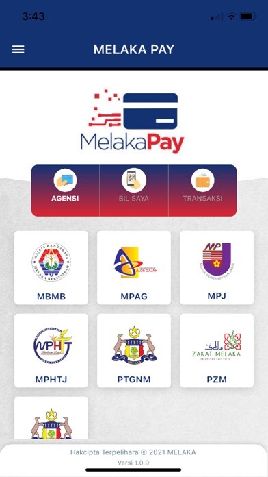 Emulate iPhone app MelakaPay using MyAndroid