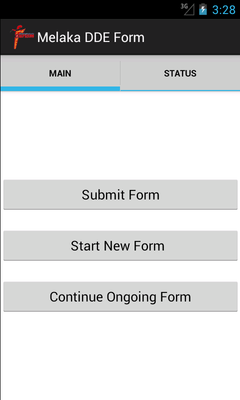 Emulate Android APK Melaka Tourism DDE Form Emulate Android APK Melaka Tourism DDE Form