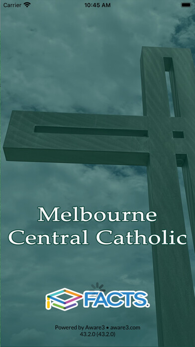 Emulate iPhone app Melbourne Central Catholic using MyAndroid