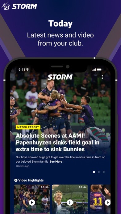 Emulate iPhone app Melbourne Storm using MyAndroid Emulate iPhone app Melbourne Storm using MyAndroid