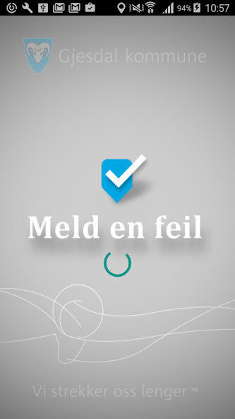 Emulate iPhone app Meld en feil – Gjesdal kommune using MyAndroid Emulate iPhone app Meld en feil – Gjesdal kommune using MyAndroid