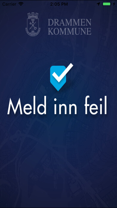 Emulate iPhone app Meld inn feil - Drammen using MyAndroid Emulate iPhone app Meld inn feil - Drammen using MyAndroid