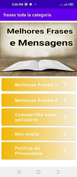 Run android online APK Melhores Frases e Mensagens from MyAndroid or emulate Melhores Frases e Mensagens using MyAndroid Run android online APK Melhores Frases e Mensagens from MyAndroid or emulate Melhores Frases e Mensagens using MyAndroid