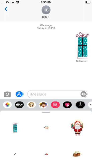 Emulate iPhone app Melih Sticker using MyAndroid
