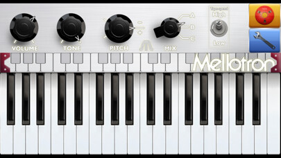 Emulate iPhone app Mellotron XL using MyAndroid