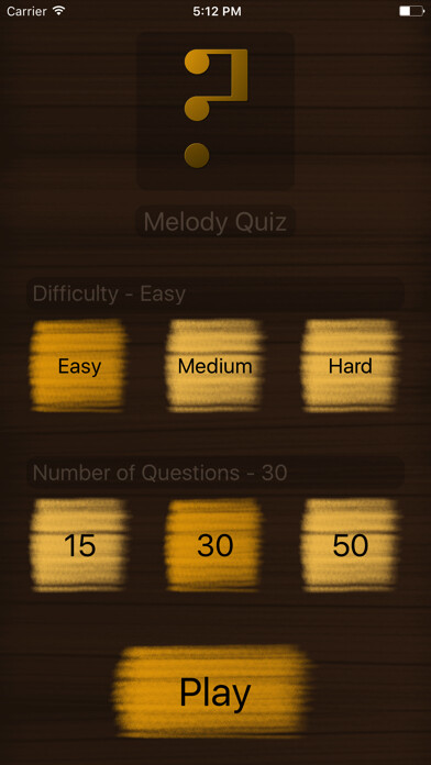 Emulate iPhone app Melody Quiz using MyAndroid Emulate iPhone app Melody Quiz using MyAndroid