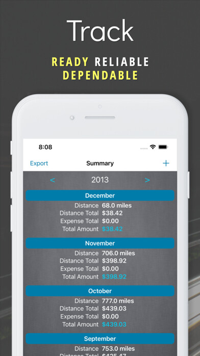 Emulate iPhone app MEL PRO: Mileage & Expense Log using MyAndroid Emulate iPhone app MEL PRO: Mileage & Expense Log using MyAndroid