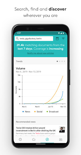 Emulate Android APK Meltwater Mobile