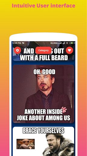 Run android online APK MeMax - Your Daily Dose of Laughter from MyAndroid or emulate MeMax - Your Daily Dose of Laughter using MyAndroid