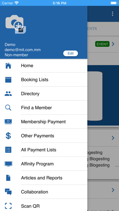 Emulate iPhone app Member Pro using MyAndroid Emulate iPhone app Member Pro using MyAndroid