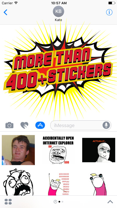 Emulate iPhone app Meme Faces - Stickers for iMessage using MyAndroid Emulate iPhone app Meme Faces - Stickers for iMessage using MyAndroid