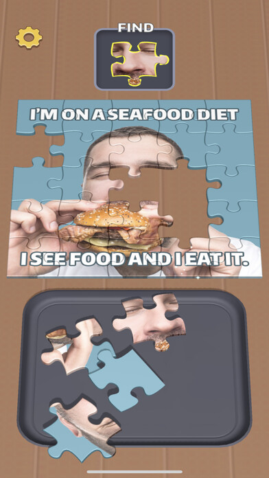 Emulate iPhone app Meme Jigsaws using MyAndroid Emulate iPhone app Meme Jigsaws using MyAndroid