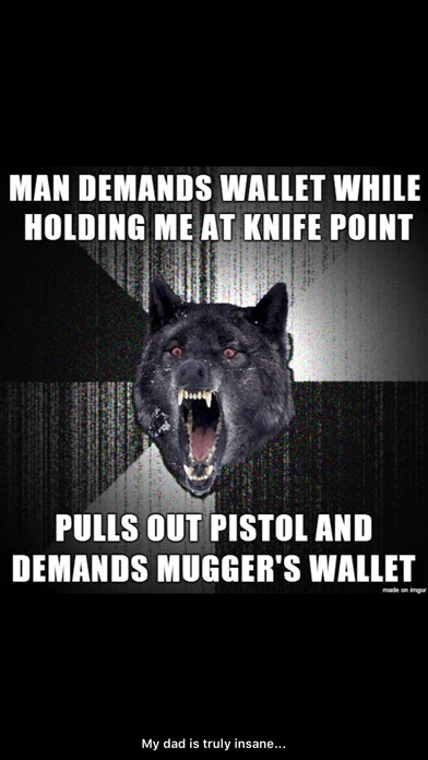 Emulate iPhone app Meme Pics HD using MyAndroid
