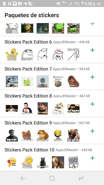 Run android online APK Meme Stickers con Frases from MyAndroid or emulate Meme Stickers con Frases using MyAndroid