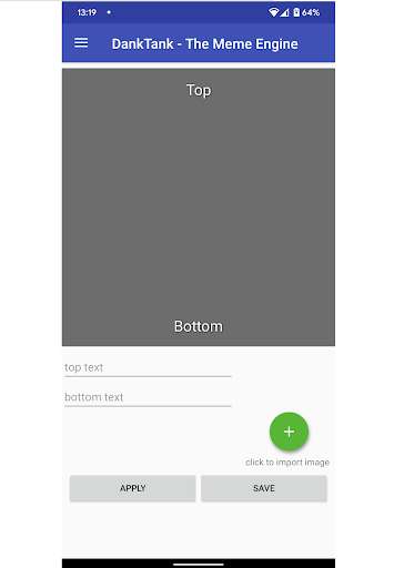 Run android online APK MemeTank - free and easy meme generator from MyAndroid or emulate MemeTank - free and easy meme generator using MyAndroid Run android online APK MemeTank - free and easy meme generator from MyAndroid or emulate MemeTank - free and easy meme generator using MyAndroid