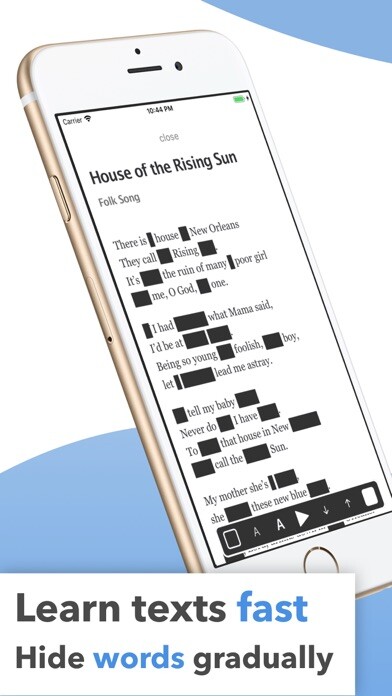Emulate iPhone app MemoCoach: Memorize lines using MyAndroid Emulate iPhone app MemoCoach: Memorize lines using MyAndroid