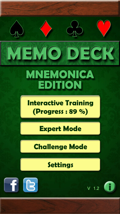 Emulate iPhone app Memo Deck (Mnemonica Edition) using MyAndroid Emulate iPhone app Memo Deck (Mnemonica Edition) using MyAndroid
