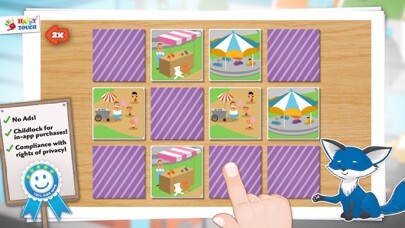Emulate iPhone app MEMO-GAMES Happytouch® using MyAndroid