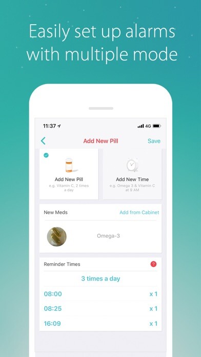 Emulate iPhone app Memo Health Pill Reminder using MyAndroid Emulate iPhone app Memo Health Pill Reminder using MyAndroid