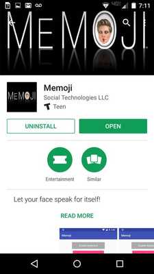 Emulate iPhone app Memoji using MyAndroid