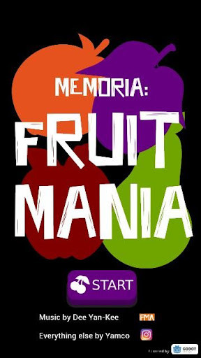 Run android online APK Memoria: Fruit Mania - A Game For Seniors from MyAndroid or emulate Memoria: Fruit Mania - A Game For Seniors using MyAndroid