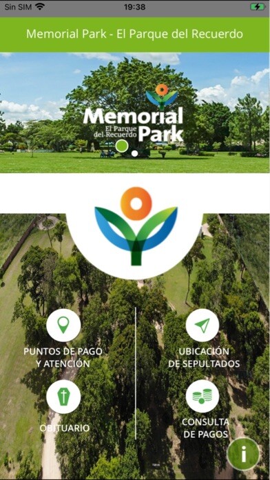 Emulate iPhone app Memorial Park using MyAndroid Emulate iPhone app Memorial Park using MyAndroid