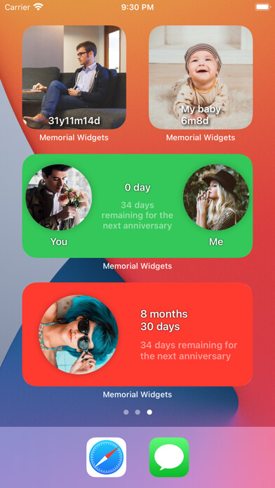 Emulate iPhone app Memorial Widgets using MyAndroid Emulate iPhone app Memorial Widgets using MyAndroid