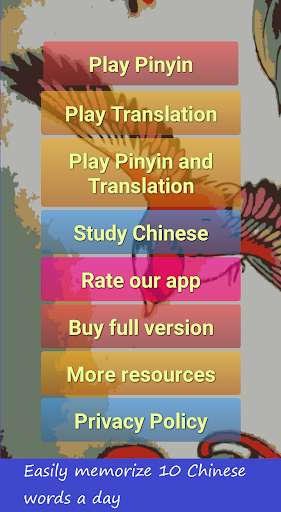 Run android online APK Memorize Learn Chinese Lite from MyAndroid or emulate Memorize Learn Chinese Lite using MyAndroid