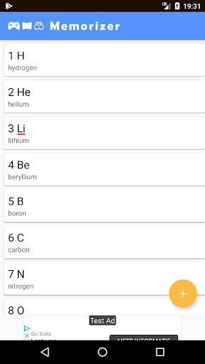 Run android online APK Memorizer from MyAndroid or emulate Memorizer using MyAndroid