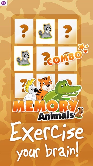 Emulate iPhone app Memory Animals Zoo using MyAndroid