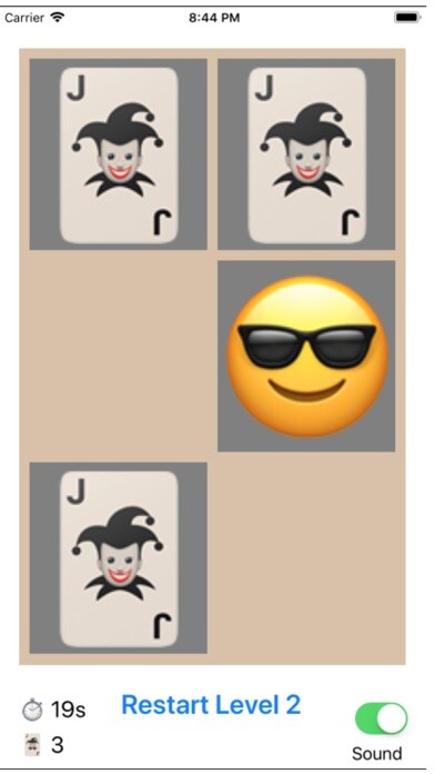 Emulate iPhone app Memory cards - game using MyAndroid Emulate iPhone app Memory cards - game using MyAndroid