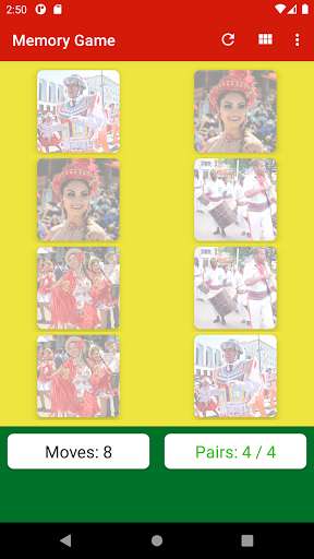 Run android online APK Memory Game - Bolivia Folkloric Dances from MyAndroid or emulate Memory Game - Bolivia Folkloric Dances using MyAndroid