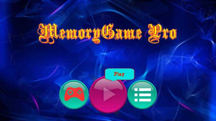 Emulate Android APK MemoryGame Pro Emulate Android APK MemoryGame Pro