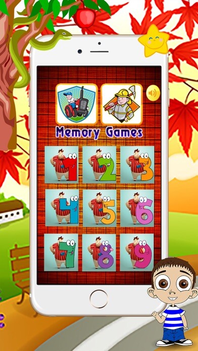 Emulate iPhone app Memory Games For Adults - Cool Game using MyAndroid