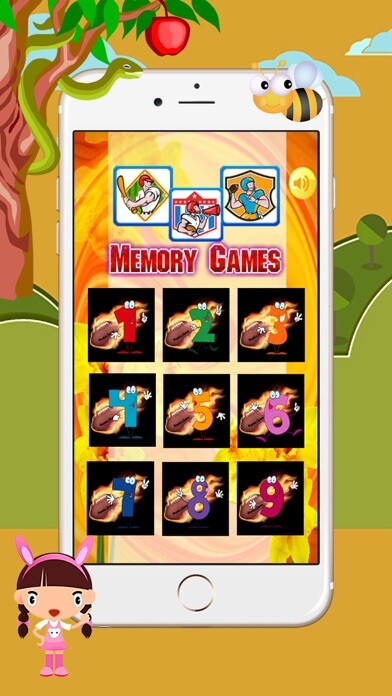 Emulate iPhone app Memory Games For Elderly using MyAndroid