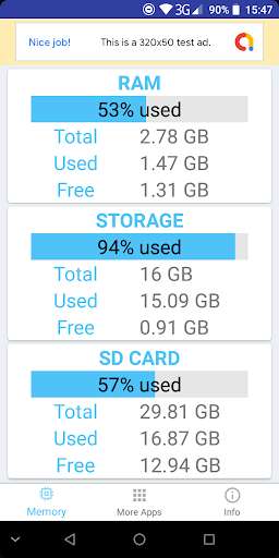 Run android online APK Memory Info from MyAndroid or emulate Memory Info using MyAndroid Run android online APK Memory Info from MyAndroid or emulate Memory Info using MyAndroid
