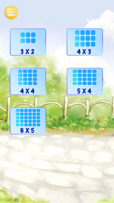 Emulate iPhone app Memory Match - MemH using MyAndroid