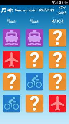 Emulate Android APK Memory Match - Transport Emulate Android APK Memory Match - Transport