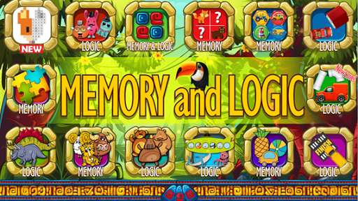 Emulate Android APK Memory trainer for children