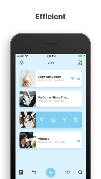 Emulate iPhone app Memos-Voice using MyAndroid Emulate iPhone app Memos-Voice using MyAndroid
