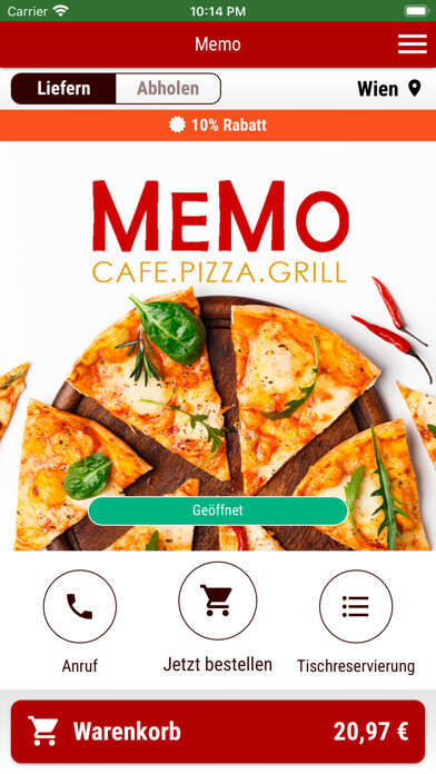 Emulate iPhone app Memo Wien using MyAndroid Emulate iPhone app Memo Wien using MyAndroid
