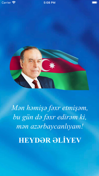 Emulate iPhone app Men azerbaycanlıyam using MyAndroid