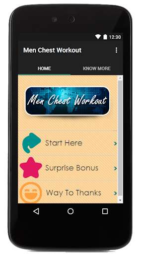 Emulate Android APK Men Chest Workout Guide Emulate Android APK Men Chest Workout Guide