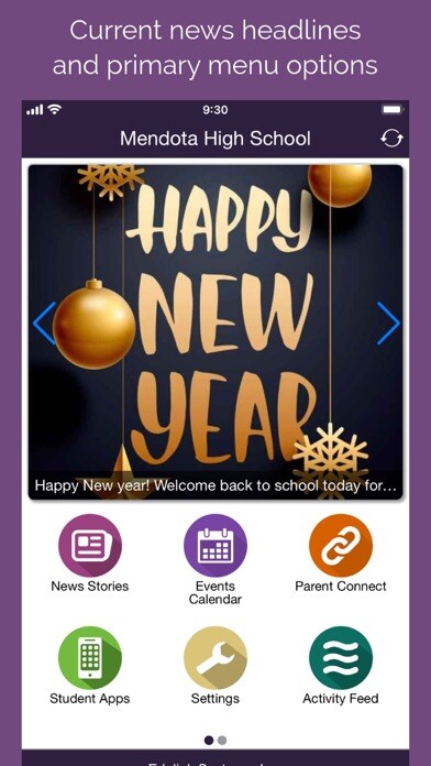Emulate iPhone app Mendota HS using MyAndroid Emulate iPhone app Mendota HS using MyAndroid