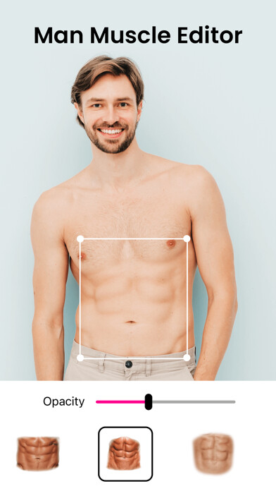 Emulate iPhone app Men Editor - Face & Body using MyAndroid