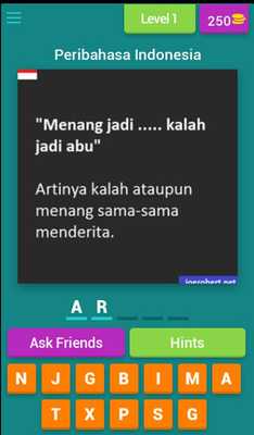 Emulate Android APK Mengenal Peribahasa Indonesia Populer, lengkapi ?!